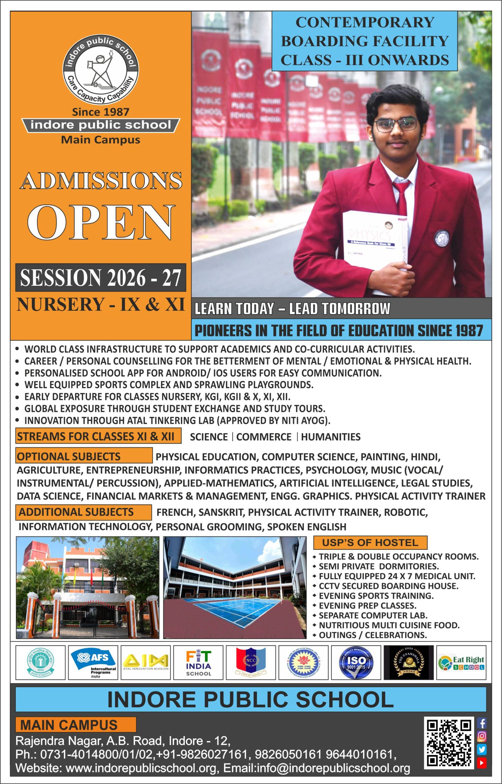 Admission Poster